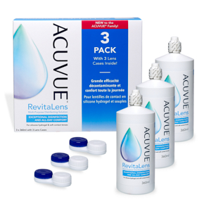 Produits lentilles Acuvue RevitaLens 3x360ml