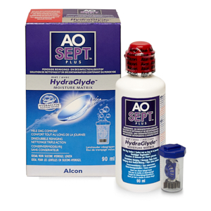 Produits lentilles Aosept Plus HydraGlyde 90ml