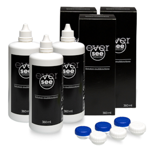Produits lentilles eversee Advanced 3x360ml